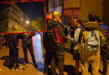 Kartal’da çatlaklar oluşan 4 katlı bina tahliye edildi