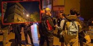 Kartal’da çatlaklar oluşan 4 katlı bina tahliye edildi