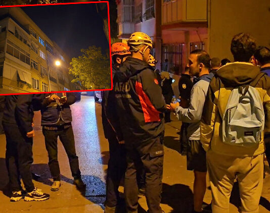 Kartal’da çatlaklar oluşan 4 katlı bina tahliye edildi