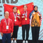 Trinh Thu Vinh, 33. Güneydoğu Asya Oyunları’nın ardından Vietnam spor delegasyonunda en büyük ödülü aldı.