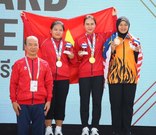 Trinh Thu Vinh, 33. Güneydoğu Asya Oyunları’nın ardından Vietnam spor delegasyonunda en büyük ödülü aldı.
